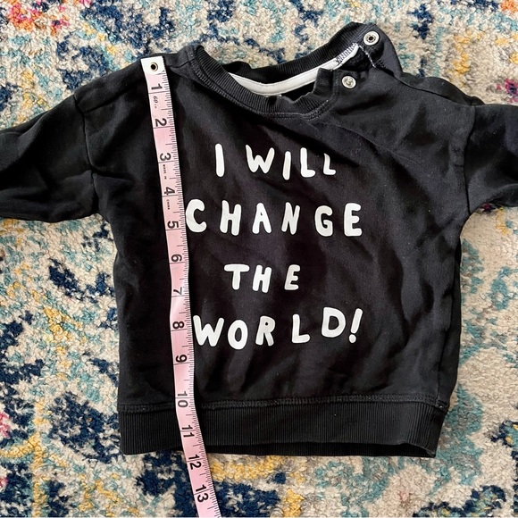 H&M Baby Girls Crewneck Sweatshirts Size 9 Months - Picture 7 of 8